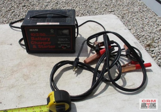 Sears 2/10/50 Battery Charger & Starter *E3