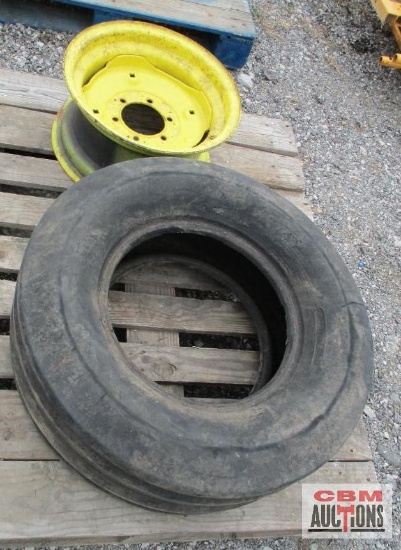 11L1-15 Tire With Wheel (Seller Said Fits John Deere 4430) *6