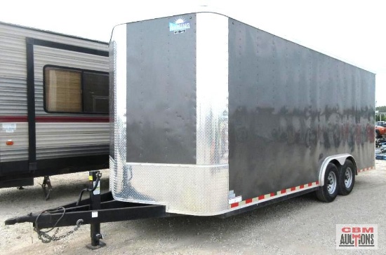 2020 Arising 20' Enclosed Tandem Axle Trailer, VIN # 5YCBE2028LH000692