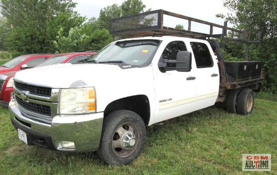 2010 Chevrolet Silverado Crew Cab Pickup Truck Dually 4x4 VIN # 1GC7K0BG0AF143354