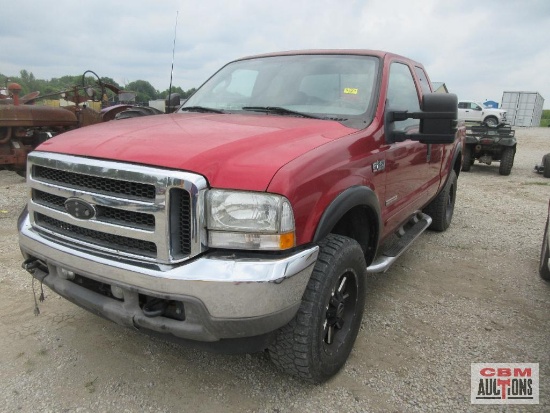 2003 Ford F-250 Extended Cab Pickup Truck, 4x4 VIN # 1FTNX21P13ED26955
