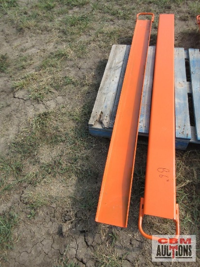 Wolverine Skid Steer 86" Pallet Fork Extensions *13