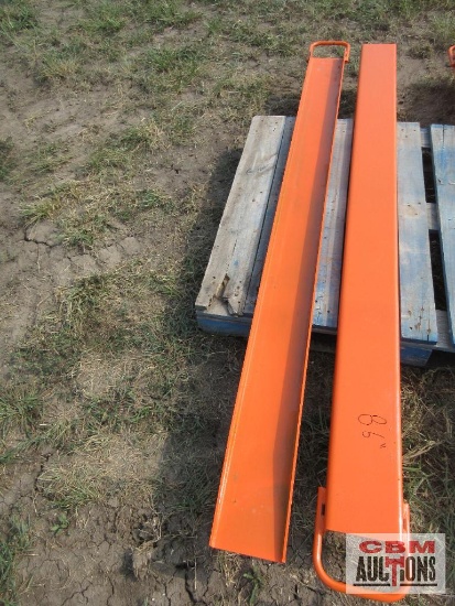 Wolverine Skid Steer 86" Pallet Fork Extensions *13
