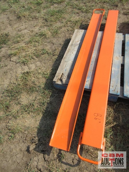 Wolverine Skid Steer 86" Pallet Fork Extensions *13