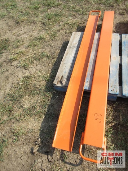 Wolverine Skid Steer 86" Pallet Fork Extensions *13