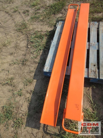 Wolverine Skid Steer 80" Pallet Fork Extensions *13