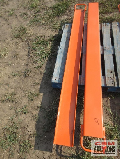 Wolverine Skid Steer 80" Pallet Fork Extensions *13