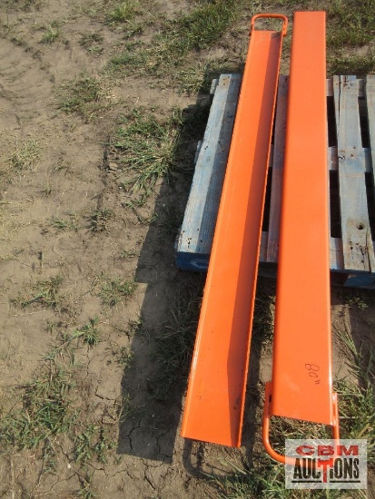 Wolverine Skid Steer 80" Pallet Fork Extensions *13