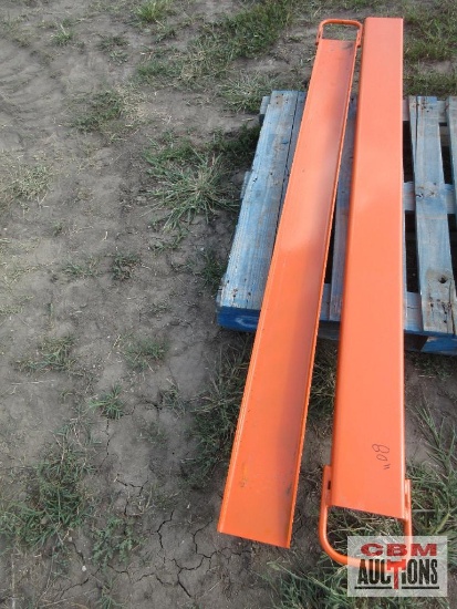 Wolverine Skid Steer 80" Pallet Fork Extensions *13