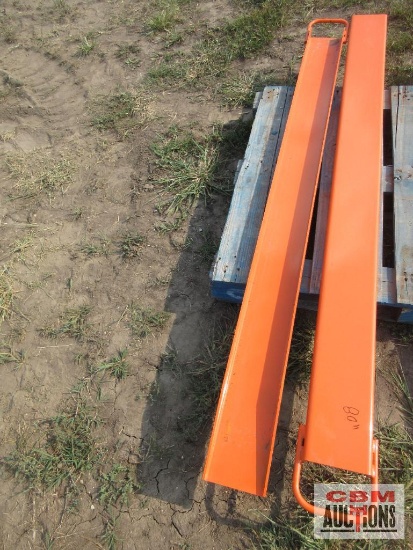 Wolverine Skid Steer 80" Pallet Fork Extensions *13