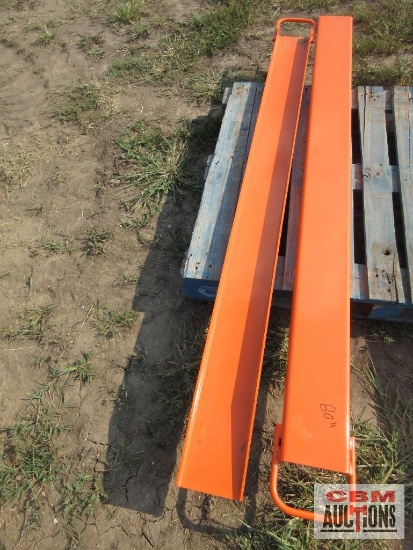 Wolverine Skid Steer 80" Pallet Fork Extensions *13