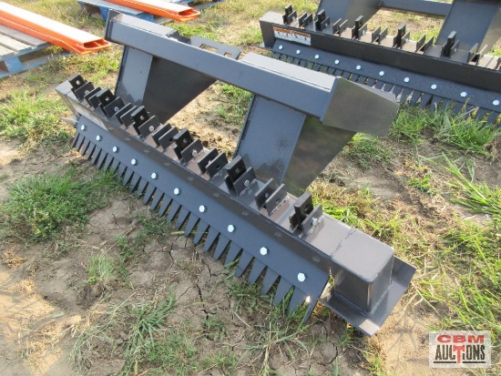 Wolverine RPR-12-72W Skid Steer 72" Landscape Grader Scarifier S# 0526 *13
