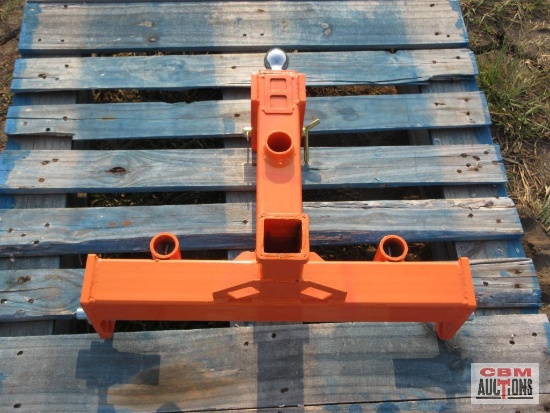 Wolverine QC8-26-12G 3 Pt Trailer Spotter Bale Spike Comb S# 0076 *14