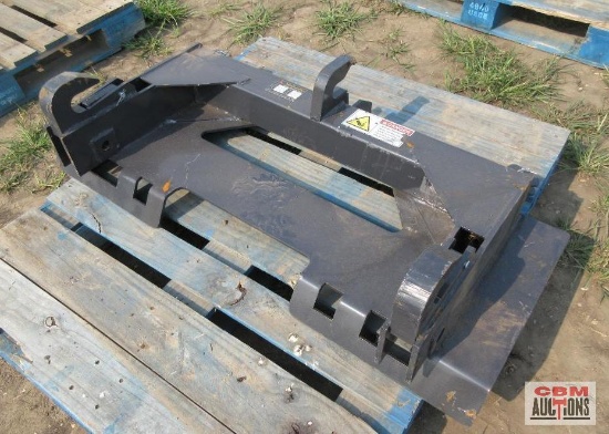 Wolverine PT-16-02C Skid Steer 3pt Quick Hitch Adapter, Class II S#0322 *14