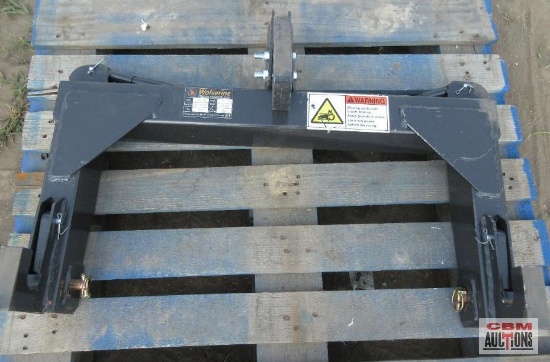 Wolverine TR-26-01C Tractor 3pt Quick Hitch Adapter, Cat I S# 0116 *14