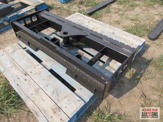 Wolverine PFF1-13-45W Skid Steer Pallet Fork Frame, Bale Spike Frame & Trailer Spotter S# 0732