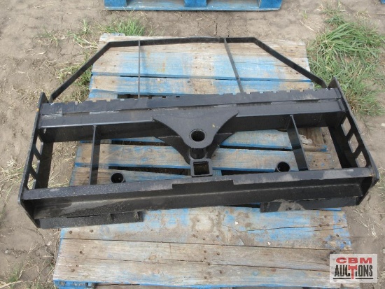 Wolverine PFF3-13-45W Skid Steer Pallet Fork Frame, Bale Spike Frame & Trailer Spotter S# 0294 *15