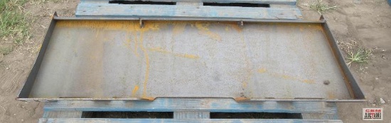 Wolverine QMP3-16-6T Skid Steer Attachment Closed Plate S# 0550 *15