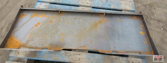 Wolverine QMP3-16-6T Skid Steer Attachment Closed Plate S# 0521 *15