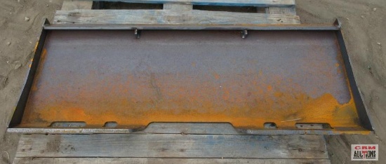 Wolverine QMP3-16-6T Skid Steer Attachment Closed Plate S# 0535 *15