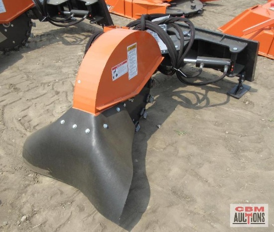 Wolverine SG-13-08D Skid Steer Hydraulic Swing Stump Grinder, 15-26 Gpm S# 0641 *15