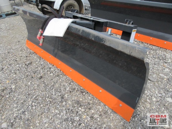 Wolverine J-BM84 84" Hydraulic Angle John Deere Tractor Loader Blade With Hoses & Couplers S# 0225