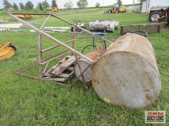 Gravity Feed Fuel Barrels With Stand *8