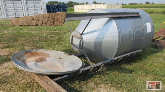 Upright Gravity Livestock Feed Bulk Storage Bin *8