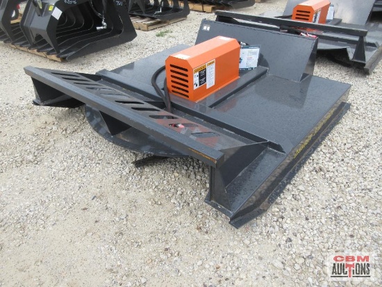 Wolverine BC-13-72W 72" Skid Steer Brush Cutter Mower With Hoses & Ends, Deck Built With 3/16"
