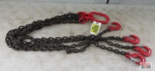 4 Drop Leg Lifting Chain With D-Ring *B16