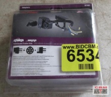 Curt Dual-Output Trailer Light Adapter With Backup Alarm *B2