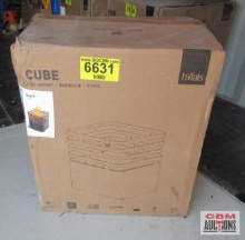 Cube Fire Basket Black *C20