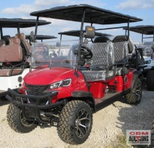 2026 Future GC42S Electric Golf Cart, 6 Seater, 60 Volt, 4,000 Watt Motor, 14" Off-Road Tires &