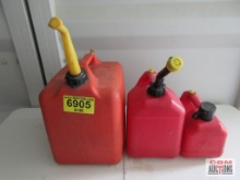 (3) Plastic Gas Cans *C4