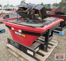 Western Tornado UTV Bed Poly Salt Spreader With Controller (Spinner Not Turning On) *7 & A#