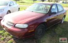 2003 Chevrolet Malibu Passenger Car, VIN # 1G1ND52J63M571737