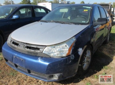 2008 Ford Focus Passenger Car, VIN # 1FAHP35N88W189886