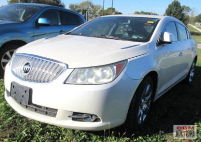 2011 Buick LaCrosse Passenger Car, VIN # 1G4GE5ED8BF366955