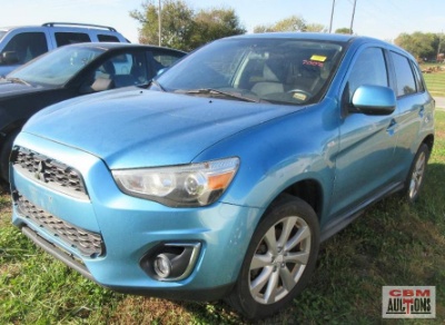 2013 Mitsubishi Outlander Sport Multipurpose Vehicle (MPV), VIN # 4A4AR3AU4DE020055