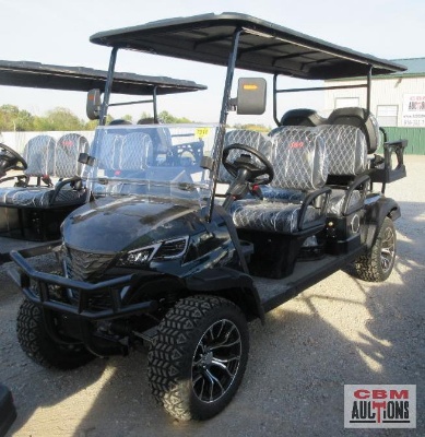 2026 Future GC42S Electric Golf Cart, 6 Seater, 60 Volt, 4,000 Watt Motor, 14" Off-Road Tires &