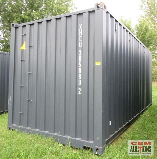 2026 20' Cargo Shipping Container 8'6" Cube, Rear Doors, One Trip Use Container XHCU3050802 (Buyer