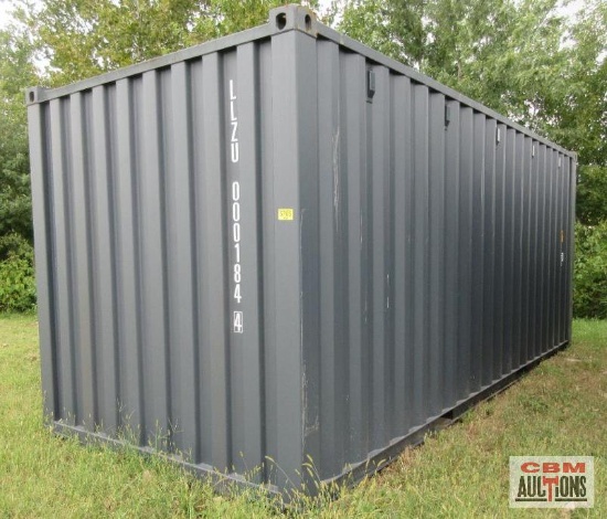 2026 20' Cargo Shipping Container 8'6" Cube, Rear Doors, One Trip Use Container LLZU0001844 (Buyer