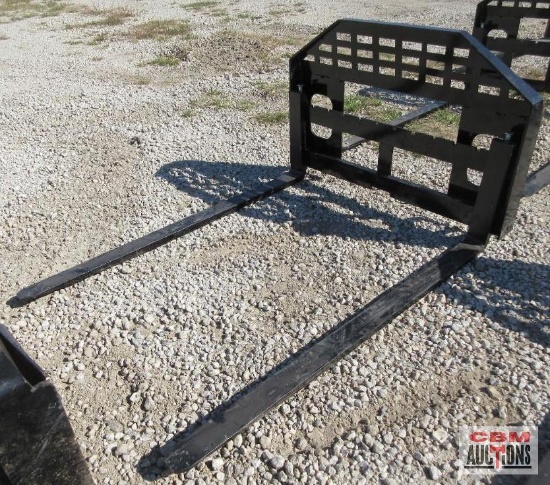 Future DHC Skid Steer 60" Pallet Forks & Frame S# 9306 *2