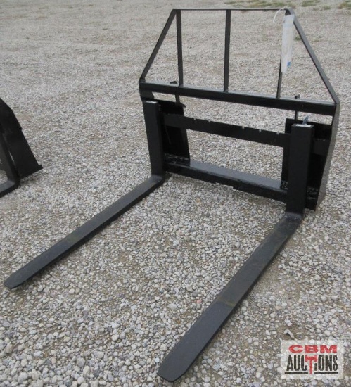 AGT SAII100 48" Skid Steer Pallet Forks 4K S# N/A *1