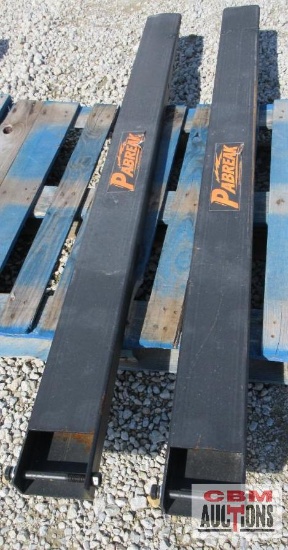 PABREAK Skid Steer 79" Pallet Fork Extensions *1