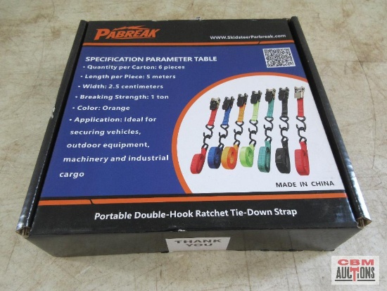 PABREAK1'x 16' Ratchet Straps *F22
