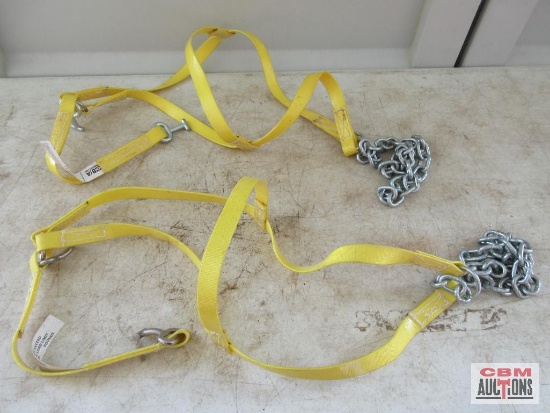 GB/A Yellow Tire Tie-Down Straps *A6