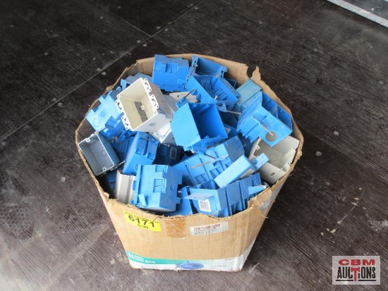 Blue Rough In Electrical Boxes *A12