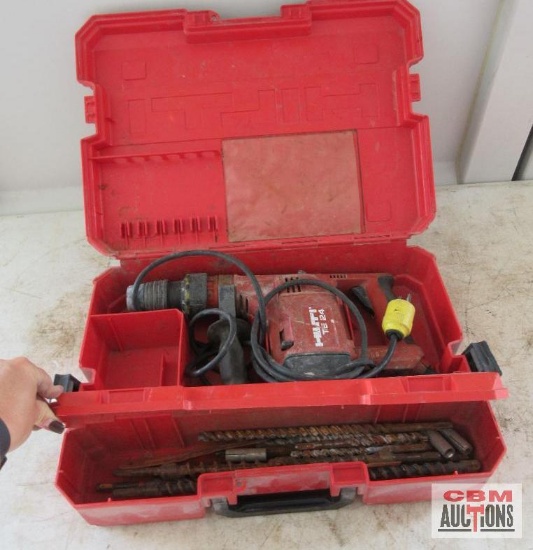 HiltiTE24 Concrete Hammer Drill & Case (Runs) *A14