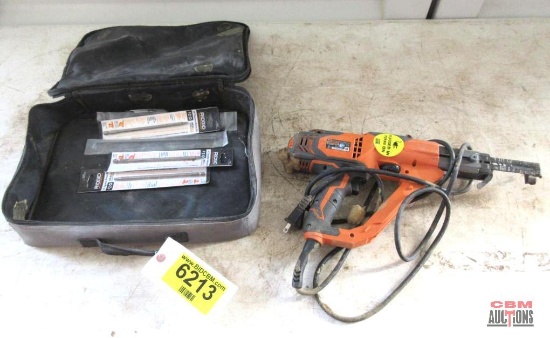 RidgidR67913-inch Drywall and Deck Collated Screwdriver With Case (Runs) *A18